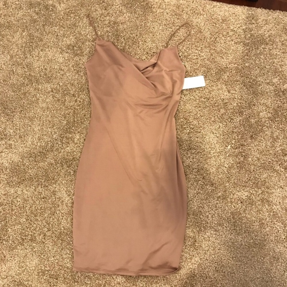 Fashion Mauve Pink Body Con Dress